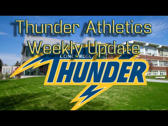 Thunder Athletics Weekly Update - Week 14