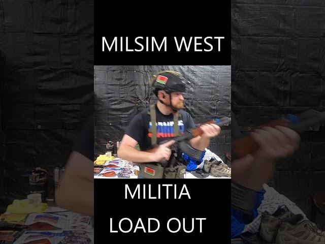 Milsim West Militia Load Outs