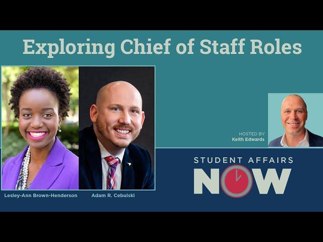 Exploring Chief of Staff Roles