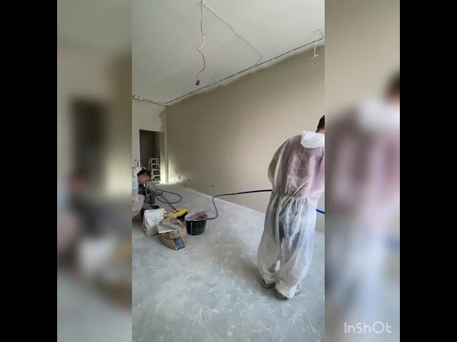 Механизированная шпаклёвка