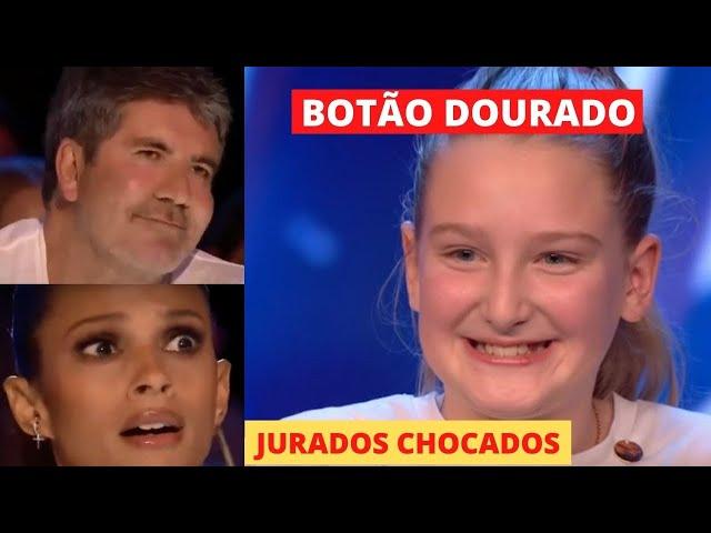 Com 10 anos ela ESCREVEU sua própria música e levou BOTÃO DOURADO -  Got Talent Legendado