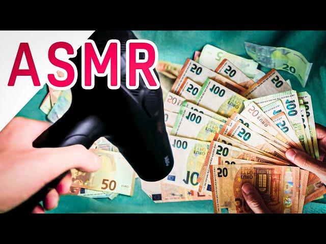 120 min - Fön ASMR zum Schlafen - Geld Fönen