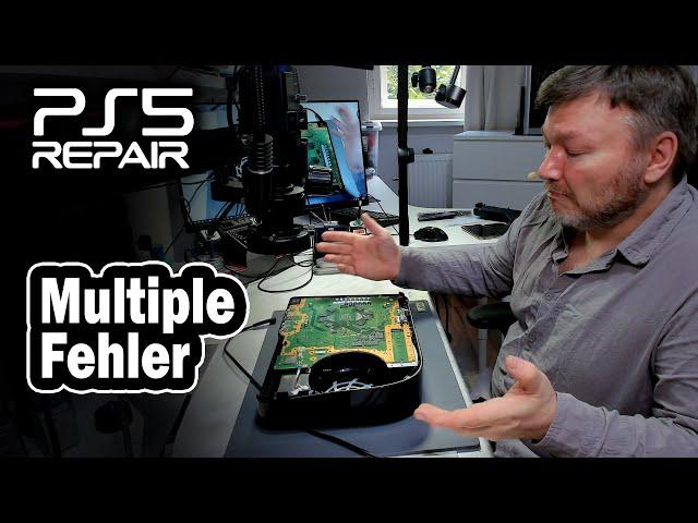 PS5 Repair | Kein Mucks nach einem Stromausfall | PCB Solder Berlin