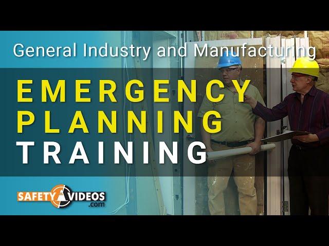 Emergency Planning Training from SafetyVideos.com