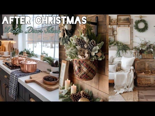 ️A VINTAGE VIBES | FEELING THE POST~CHRISTMAS DECOR BLUES? Creating A Warm & Cosy Space for Winter