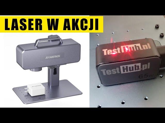 Atomstack M4 Fiber Laser grawerka laserowa