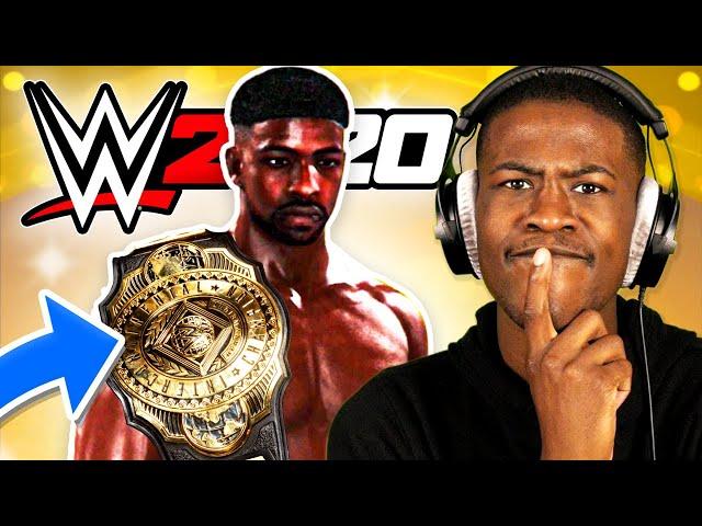 WWE 2K20 But I Put Brandon Collins in the IC Title Division!