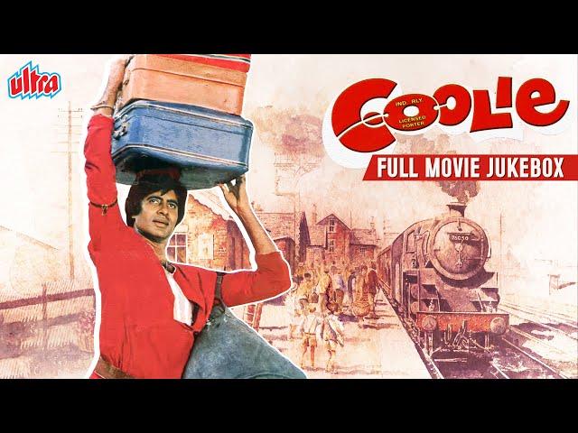 COOLIE 1983 Full Movie Songs (कुली) | Amitabh Bachchan, Rishi Kapoor | Lata Mangeshkar Kishore Kumar