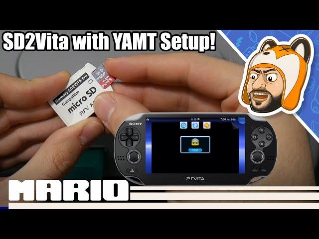 How to Setup SD2Vita for PS Vita & PSTV with YAMT