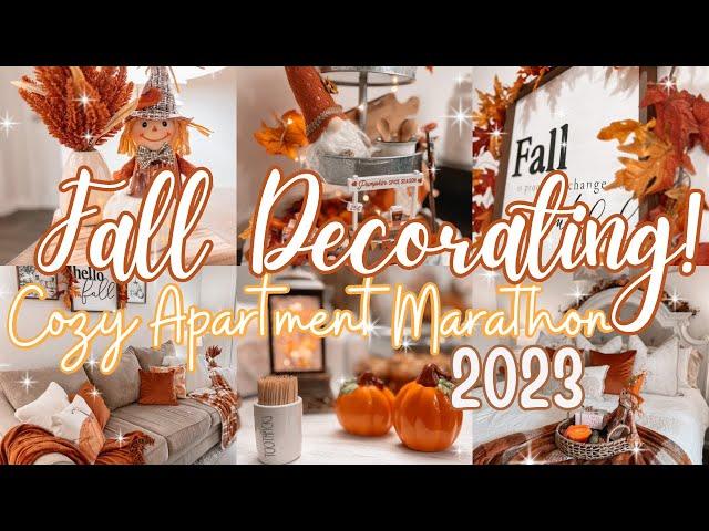 HUGE Fall Decorate With Me MARATHON 2023! Super Cozy Fall Decor Inspo 2023! Cozy Fall Decorate 2023