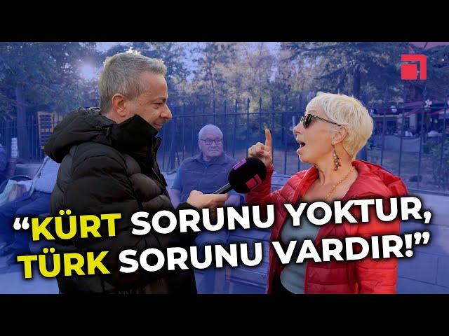 İrfan Değirmenci mikrofonu yurttaşa uzattı: “Kürt sorunu nasıl çözülecek?”