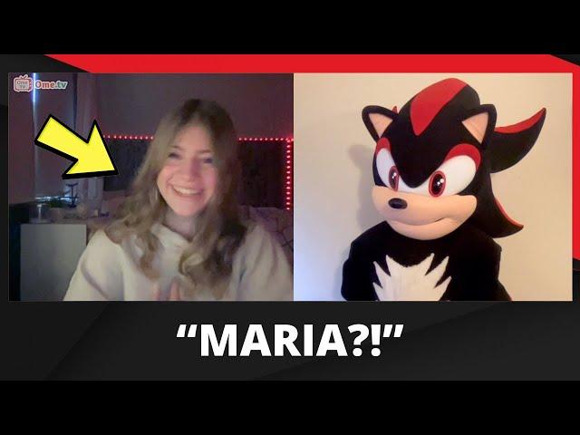 SHADOW FINDS MARIA ON OMETV!!! (Sonic 3 Prank)