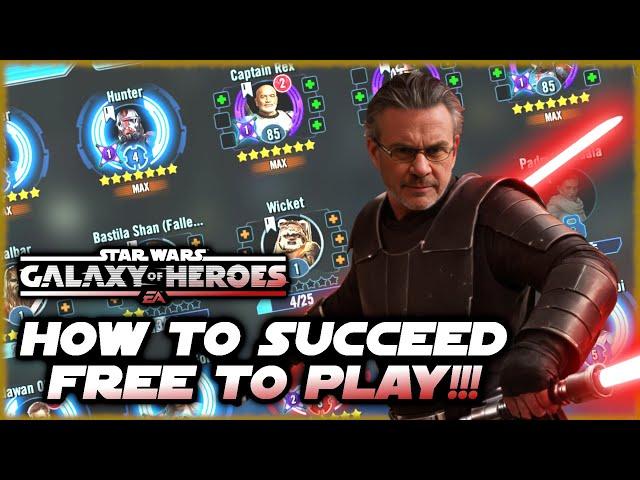 Ultimate Guide to Free to Play Success in Star Wars Galaxy of Heroes!