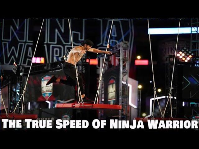 The True Speed of Ninja Warrior (Every Fastest Time Remastered)