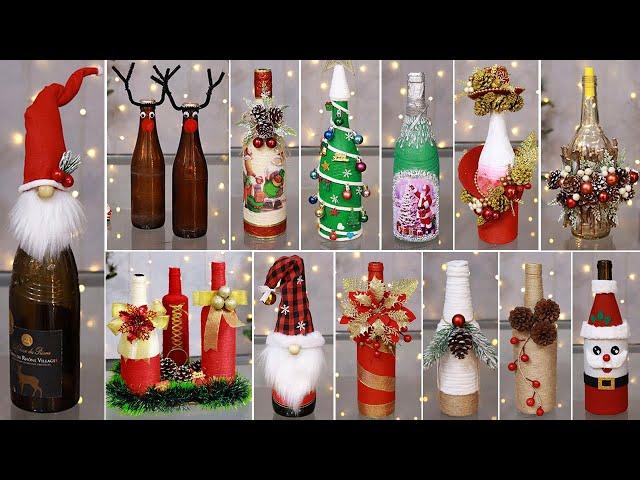 17 Recycle your bottles and make the best crafts for Christmas