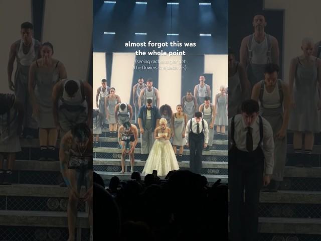 rachel zegler opening night in evita west end  #rachelzegler #musical