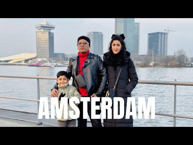 Netherlands - Amsterdam VLOG 3 به یکی از شهر های بزرگ هالند رفتیم