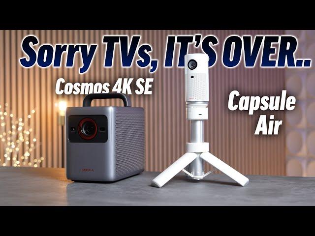 This is GENIUS - Nebula Capsule Air & Cosmos 4K Projectors