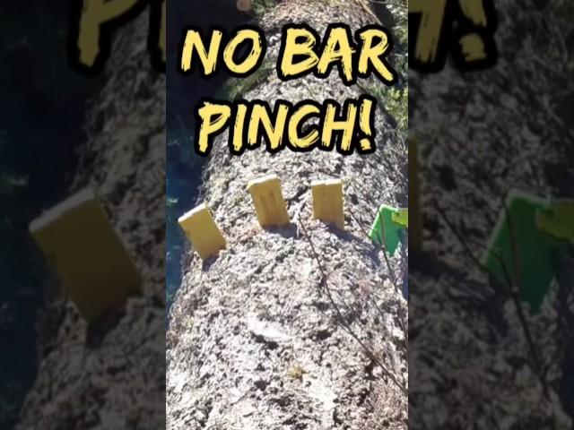 4-Wedges to STOP Chainsaw Pinch