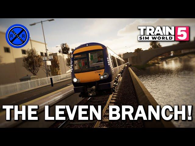 FIRST LOOK at the LEVEN BRANCH! - Fife Circle - Train Sim World 5