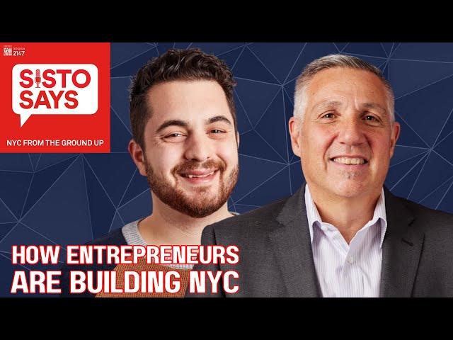 NYC Young Builders Shaping the Skyline | Joseph Schinco | Greats of Craft | Sisto Says Episode 14