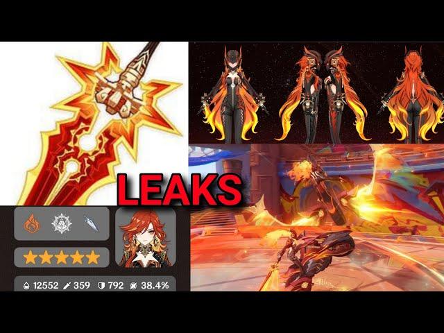 FULL LEAKS MAVUIKA GAMEPLAY - WEAPON SIGNATURE -MATRIAL PRE FARM - Genshin impact