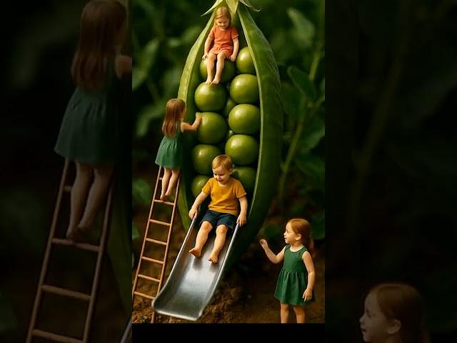 Miniature People on a Giant World Adventure #shortsfeed #shorts