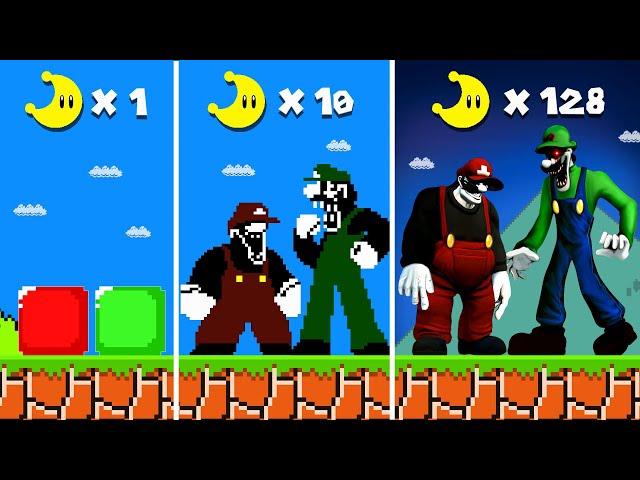 Super Mario Bros. But Every Moon Makes MX vs Mr L Turns To REALISTIC!...