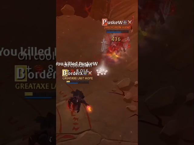 The BEST Solo PVP Axe in Albion Online