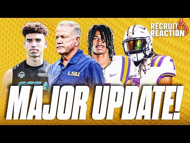 LSU Tigers REBOUND, Hold ELITE Class Together | FSU Flip Target Visits Baton Rouge