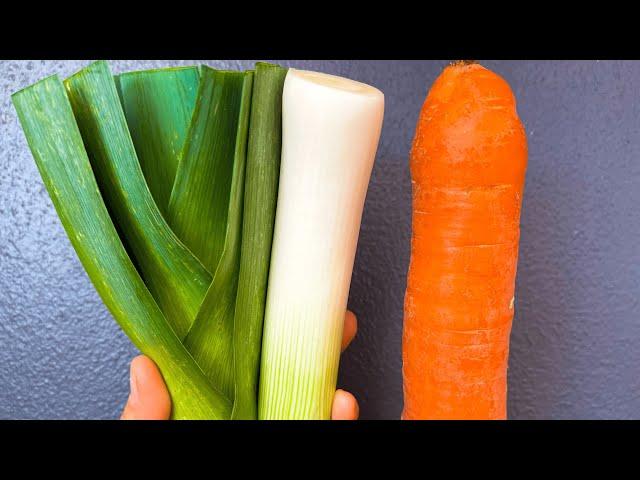 Carrot, Potato and Leek Soup | Carrot, Leek and Potato Soup Recipe