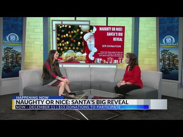 AOC Community Media taking donations for "Naughty or Nice: Santa's Big Reveal: