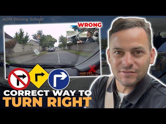 Turning Right At Junctions-Pass Your Driving Test