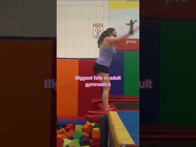 Biggest Fails in Adult Gymnastics *yikes*