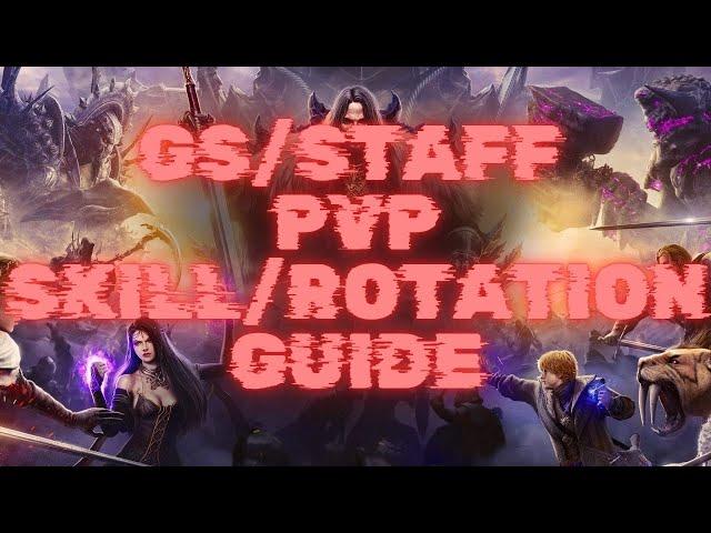 Greatsword and Staff PvP Skill guide for Throne and Liberty!