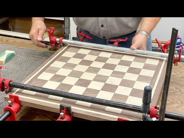 Simple DIY Checkerboard: Craft with Minimal Tools