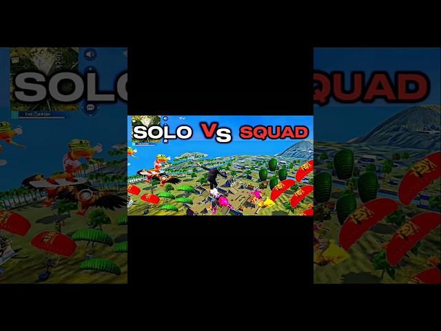 Solo Vs Squad || KRISH GAMER || Op Gameplay|| #freefire #shorts #viral
