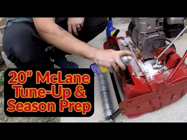 20" McLane Reel Mower Tune-Up | Super Clean Products