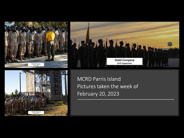 MCRD Parris Island Pictures published the week of Feb  20, 2023