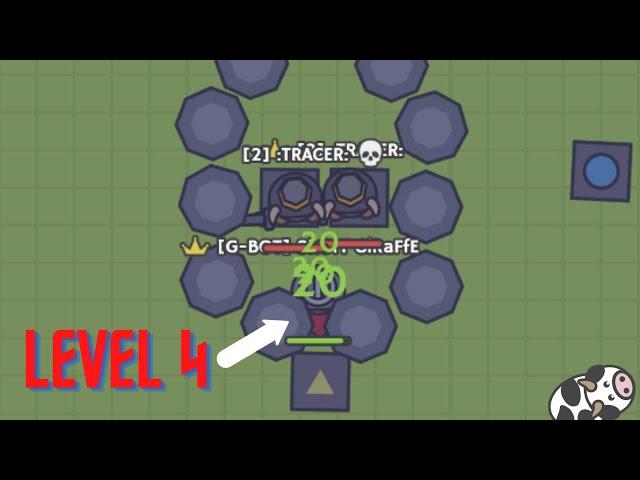 Moomoo.io 5 LEVELS of Healing (Moomoo Challenge!)