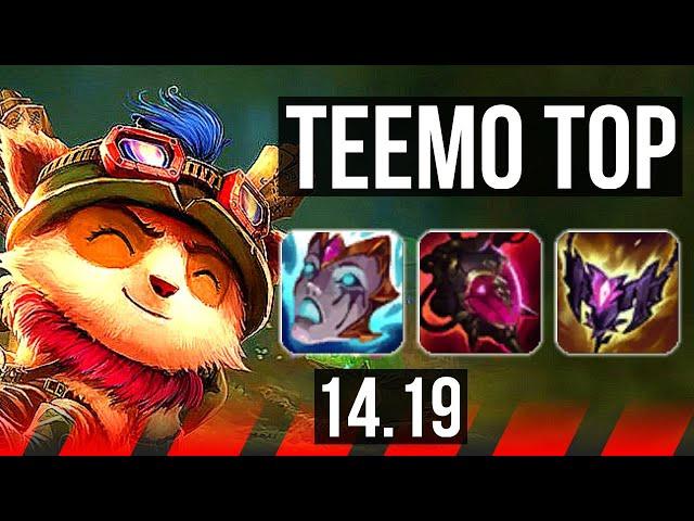 TEEMO vs DR. MUNDO (TOP) | 900+ games | EUW Diamond | 14.19