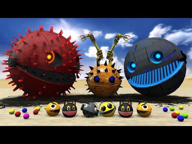 Pacman vs Monster Robot pac vs monster pacman a @AyotaTe