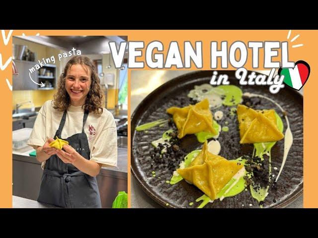 VEGAN hotel in Italy  + 4MILLION GIVEAWAY 