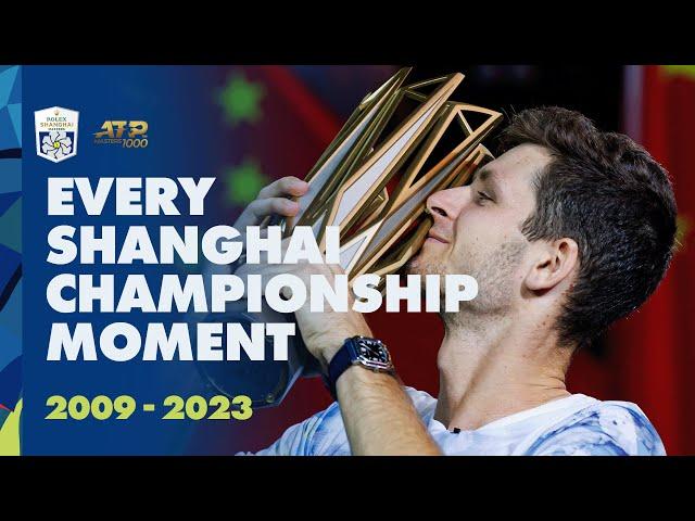 Every Rolex Shanghai Masters Championship Point & Trophy Lift | 2009-2023