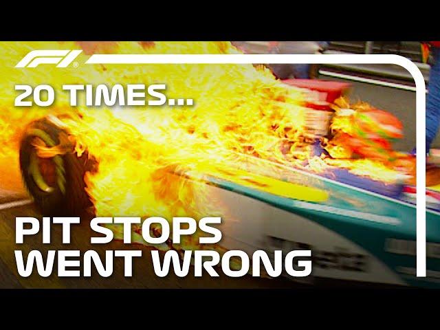 20 Times Pit Stops Went Wrong!