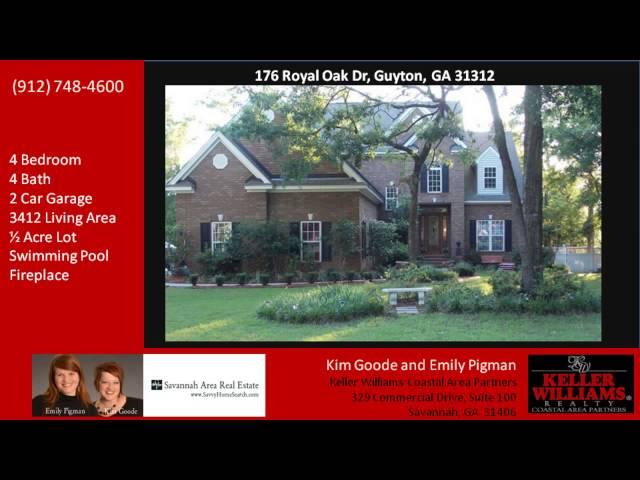 4 Bedroom home for sale in Royal Oaks Guyton GA