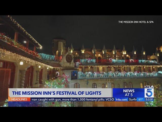 Festival of Lights, including dance performance, returns to Mission Inn Hotel in Riverside