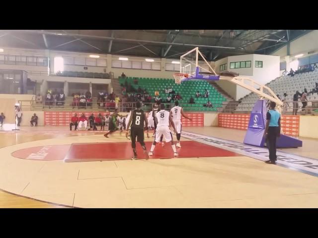 Kwese Premier Basketball League game. NSCDC Defenders vs Gombe Bulls