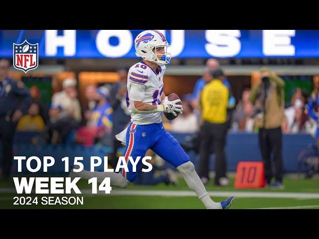 Top 15 Plays From Week 14 | NFL 2024 Season