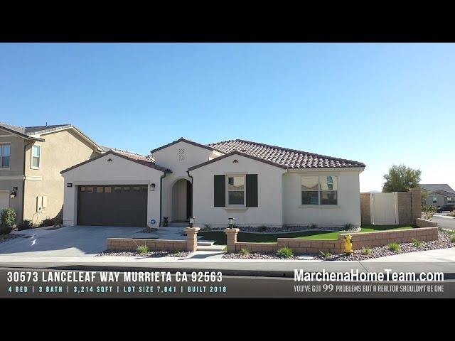 For Sale 30573 Lanceleaf Way Murrieta Ca 92563 By Realtor's Michael & Anita Marchena Home Team